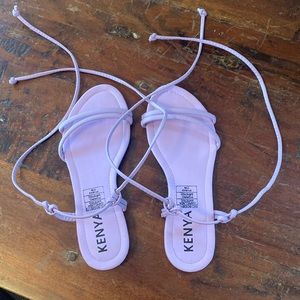 Kenya woman’s sandal